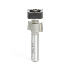 Laminate Trimmer with Euro Square Bearing Flush Trim 2 Flute Bits