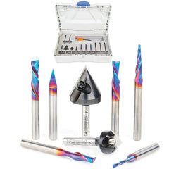 8-Pc. CNC General Purpose - 1/4